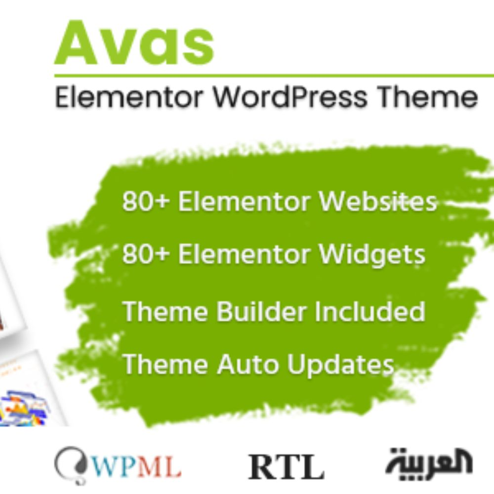Avas - Elementor MultiPurpose WordPress Theme