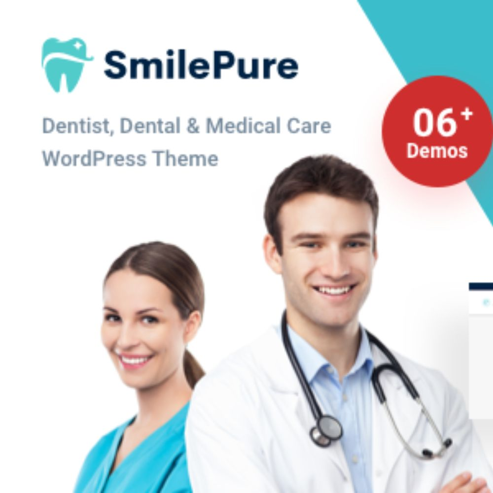 SmilePure - Dental & Medical Care WordPress Theme